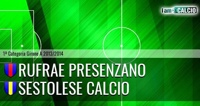 Rufrae Presenzano - Sestolese Calcio