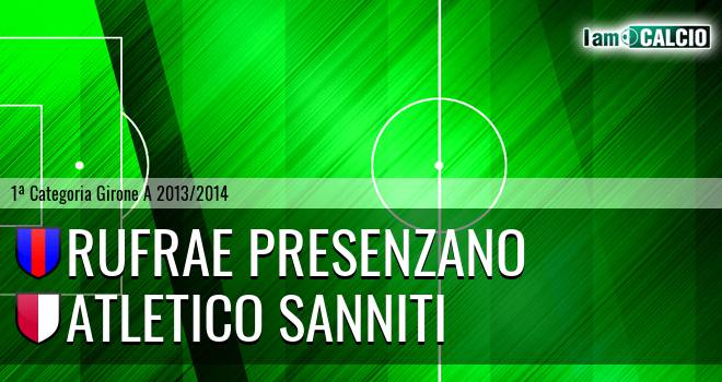 Rufrae Presenzano - Atletico Sanniti