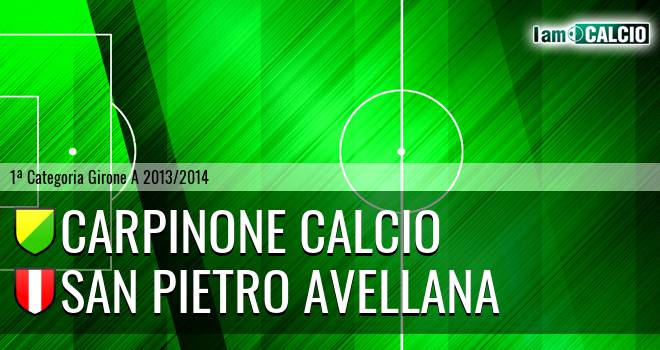 Carpinone Calcio - San Pietro Avellana