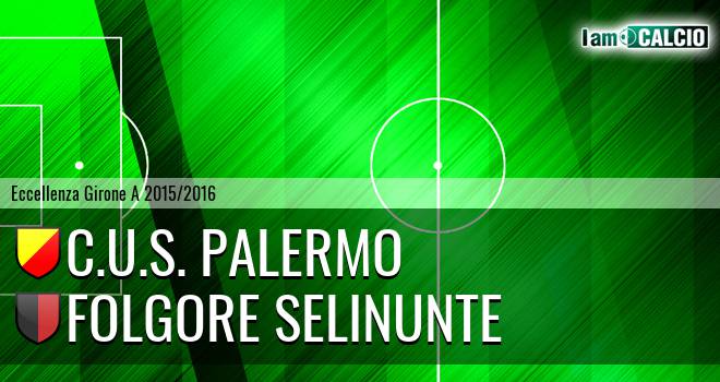 C.U.S. Palermo - Dolce Onorio Folgore