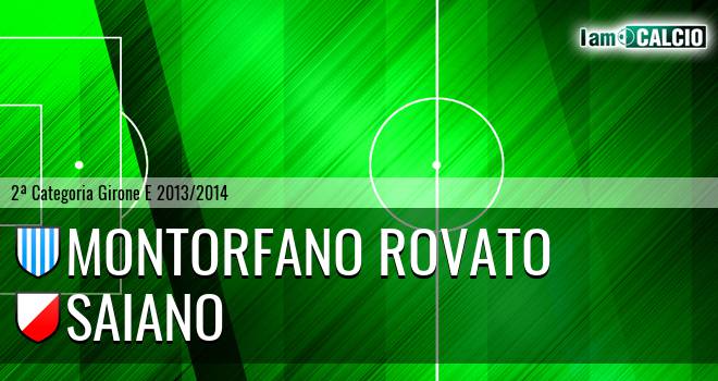 Montorfano Rovato - Saiano