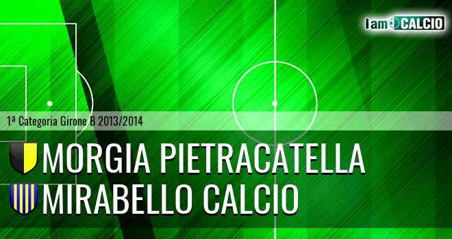 Morgia Pietracatella - Mirabello Calcio