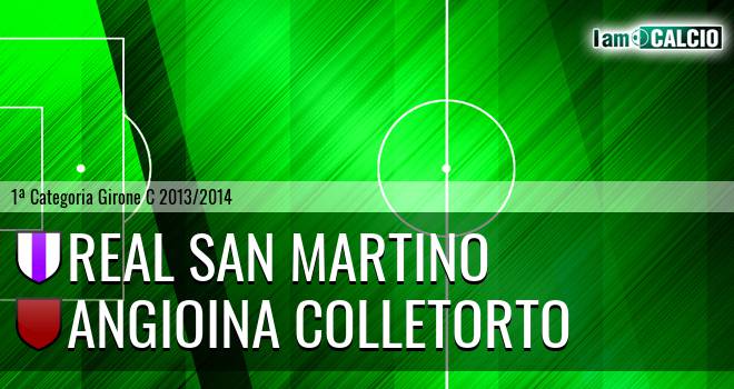 Real San Martino - Angioina Colletorto