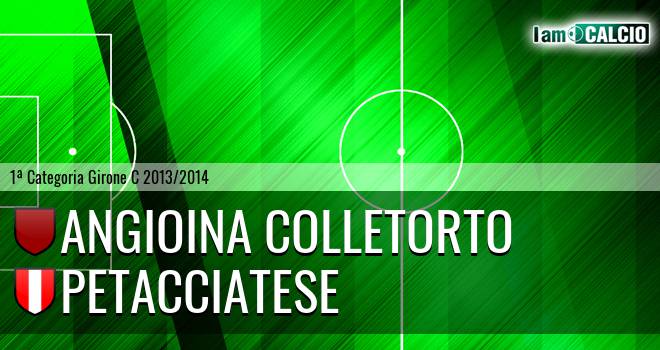 Angioina Colletorto - Petacciatese