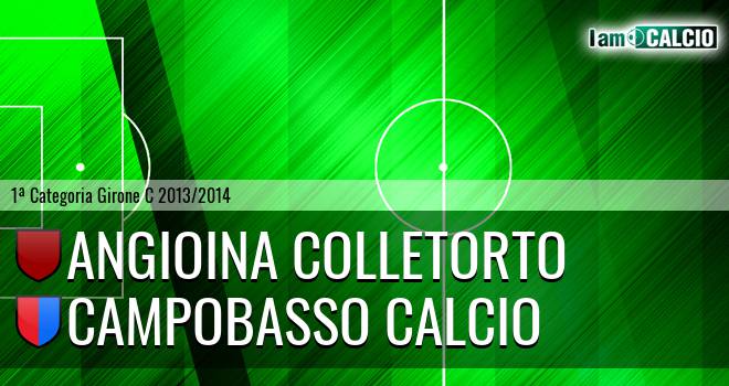 Angioina Colletorto - Campobasso Calcio