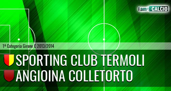 Sporting club Termoli - Angioina Colletorto