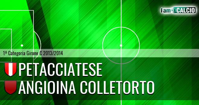 Petacciatese - Angioina Colletorto