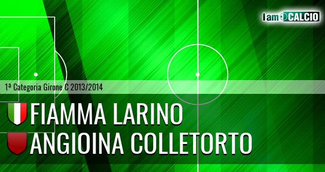 Fiamma Larino - Angioina Colletorto