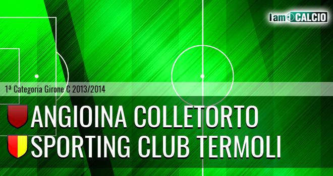Angioina Colletorto - Sporting club Termoli