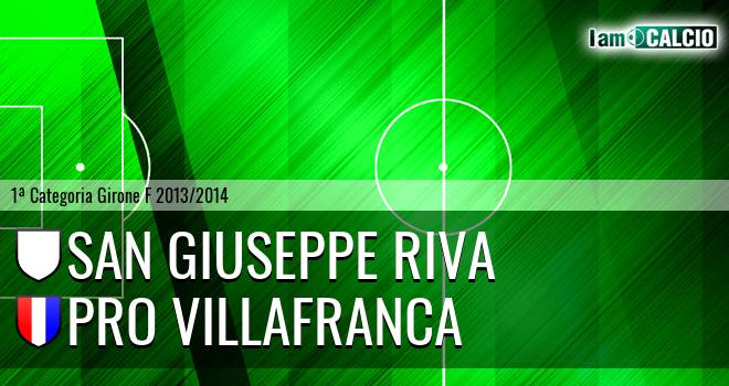 San Giuseppe Riva - Pro Villafranca