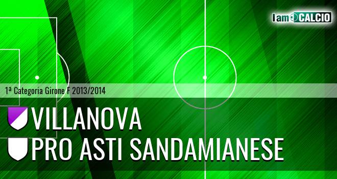 Villanova - Pro Asti Sandamianese