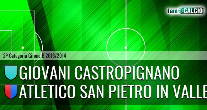 Giovani Castropignano - Atletico San Pietro in Valle