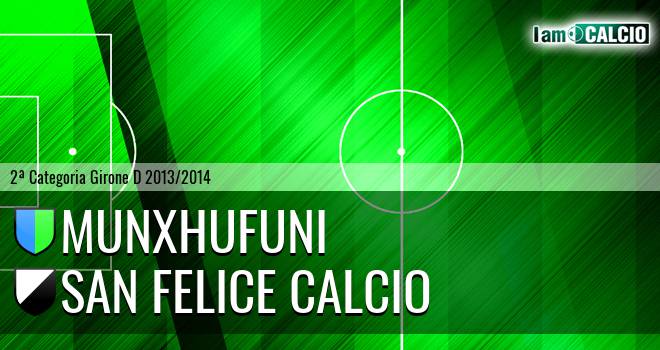 Munxhufuni - San Felice Calcio