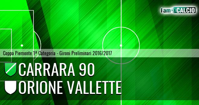 Carrara 90 - Orione Vallette