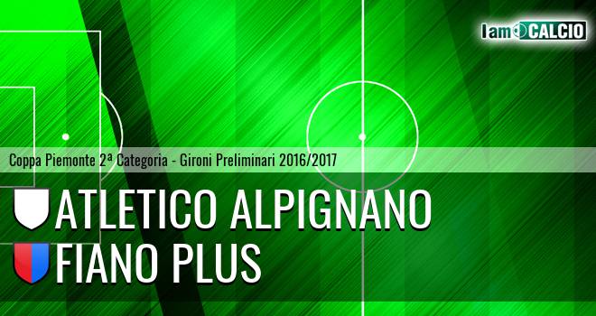 Atletico Alpignano - Fiano Plus