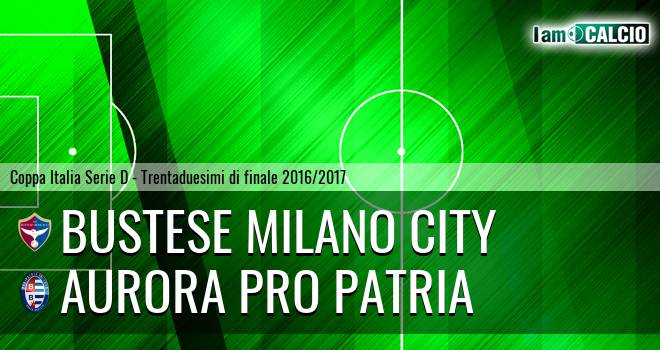 Milano City - Aurora Pro Patria