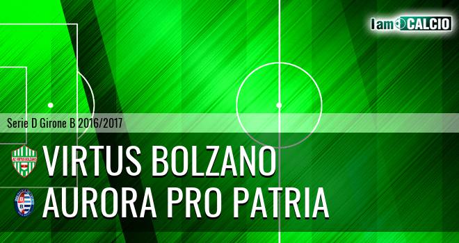 Virtus Bolzano - Aurora Pro Patria