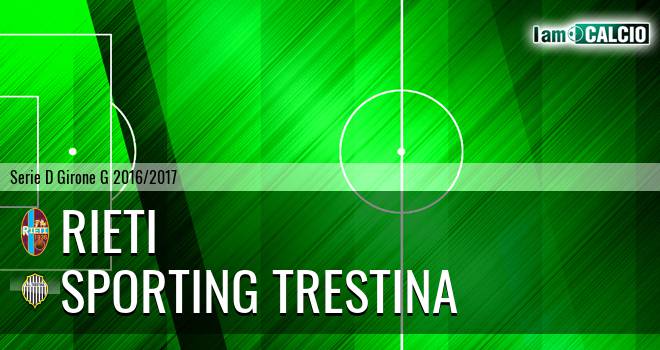 Rieti - Sporting Trestina