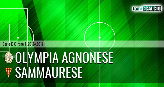 Olympia Agnonese - Sammaurese