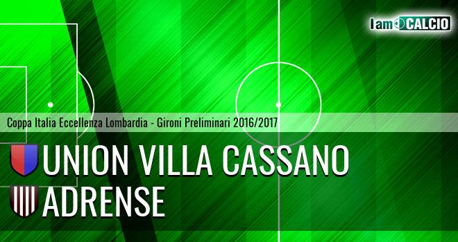 Union Villa Cassano - Adrense