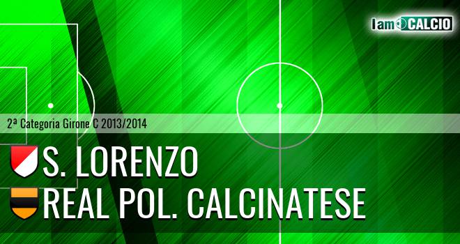 S. Lorenzo - Real pol. Calcinatese