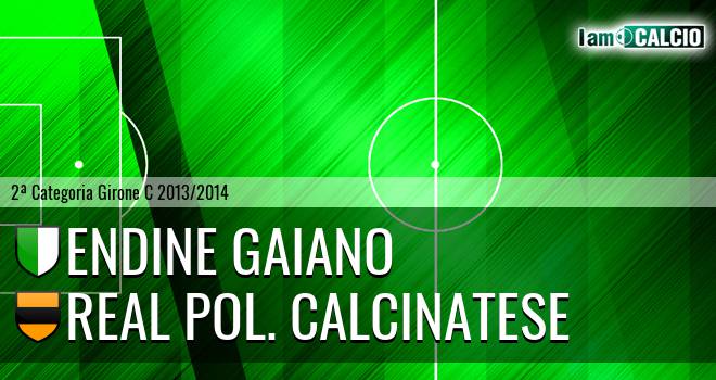 Endine Gaiano - Real pol. Calcinatese