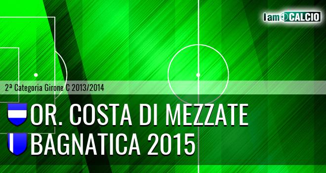 Or. Costa di Mezzate - Bagnatica 2015