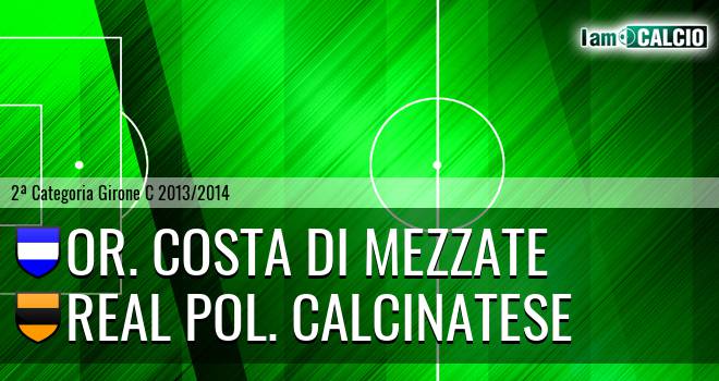 Or. Costa di Mezzate - Real pol. Calcinatese