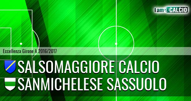 Salsomaggiore Calcio - Sanmichelese Sassuolo