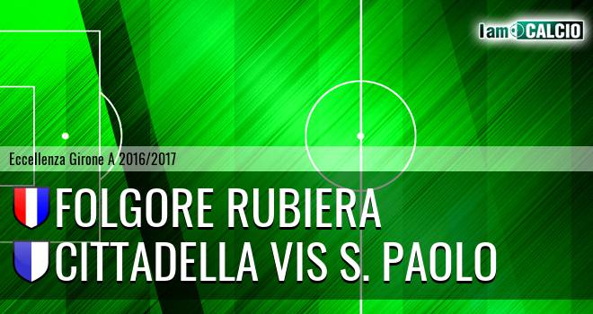 Folgore Rubiera - Cittadella Vis Modena