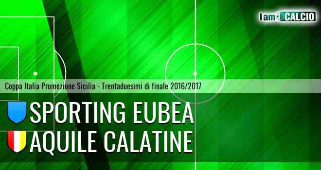 Sporting Eubea - Aquile Calatine