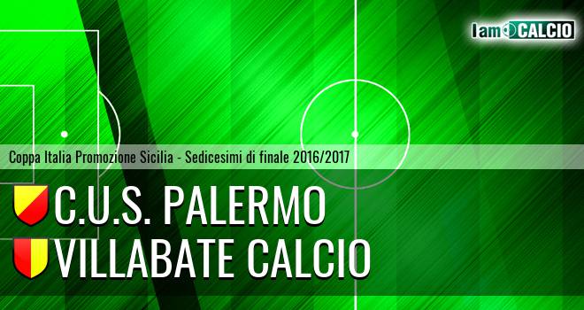 C.U.S. Palermo - Villabate Calcio