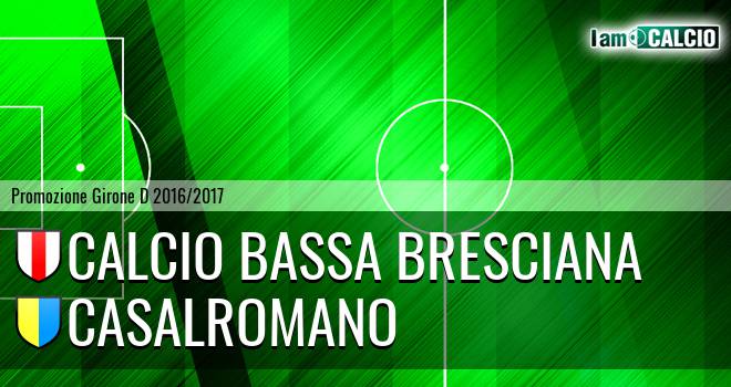 Calcio Bassa Bresciana - Casalromano