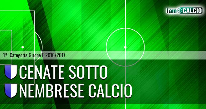 Cenate Sotto - Nembrese calcio