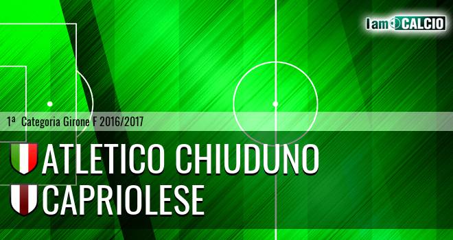 Atletico Chiuduno - Capriolese