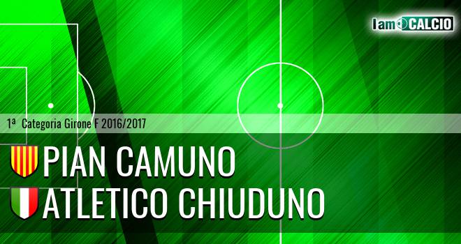 Pian Camuno - Atletico Chiuduno