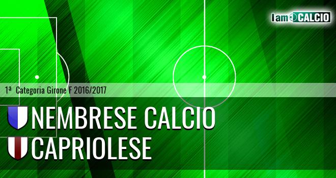 Nembrese calcio - Capriolese