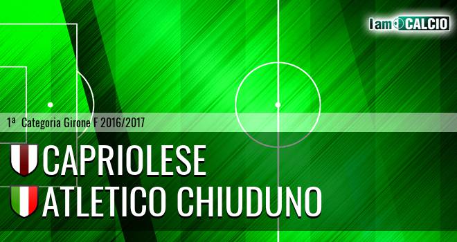 Capriolese - Atletico Chiuduno