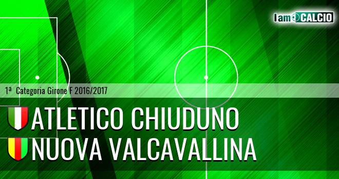 Atletico Chiuduno - Nuova Valcavallina