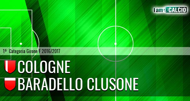 Cologne - Baradello Clusone