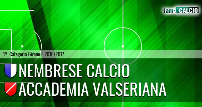 Nembrese calcio - Accademia Valseriana