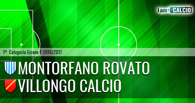 Montorfano Rovato - Villongo calcio