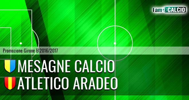 Mesagne Calcio - Giallorossi Aradeo