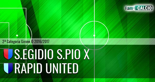 S.Egidio S.Pio X - Rapid United