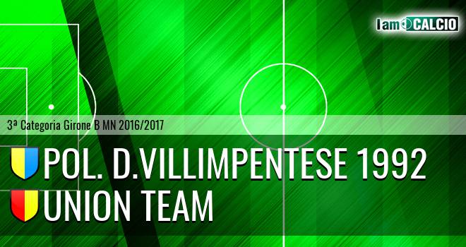 Pol. D.Villimpentese 1992 - Union Team