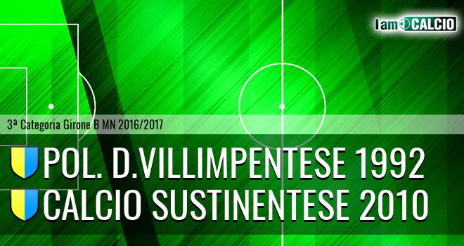 Pol. D.Villimpentese 1992 - Calcio Sustinentese 2010