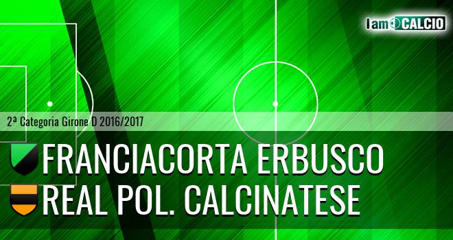 Franciacorta Erbusco - Real pol. Calcinatese