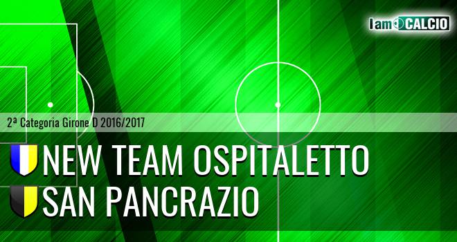 New Team Ospitaletto - San Pancrazio