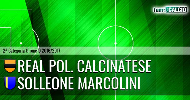 Real pol. Calcinatese - Solleone Marcolini