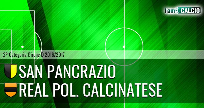 San Pancrazio - Real pol. Calcinatese